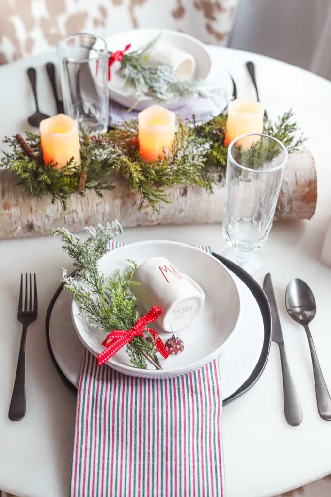 Christmas Table idea for two