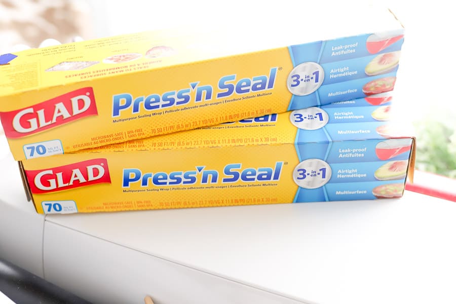 Glad Press'n Seal Food Plastic Wrap, 70 Square Foot Roll, 12/Carton