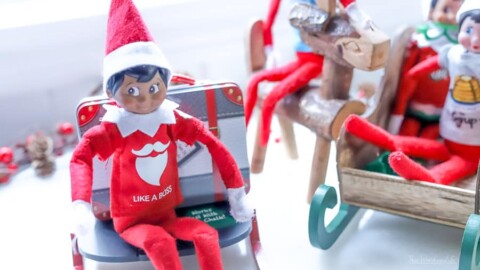 Elf on the Shelf says goodbye