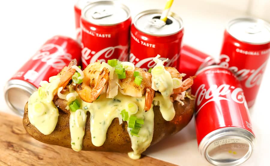 Shrimp Baked Potatoes
