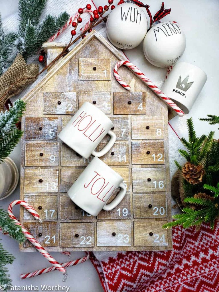 Rae Dunn Advent Calendar ideas