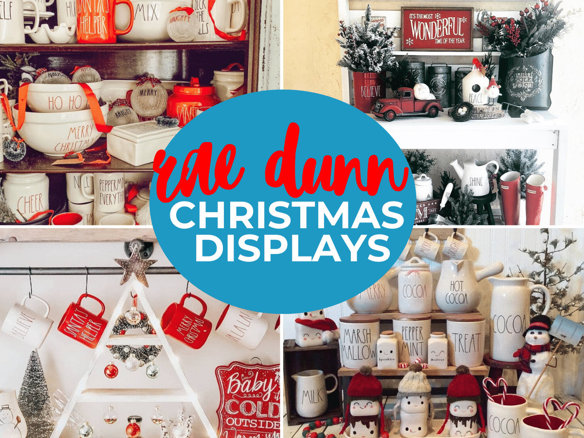 Rae Dunn Christmas Display Ideas Holiday Decor Ideas