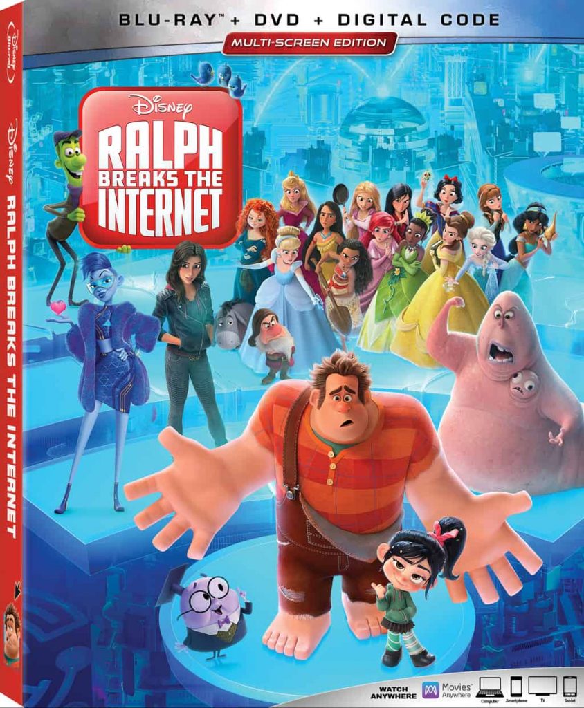 When does Ralph Breaks the Internet come out on DVD