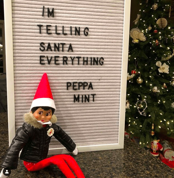 black elf on the shelf ideas