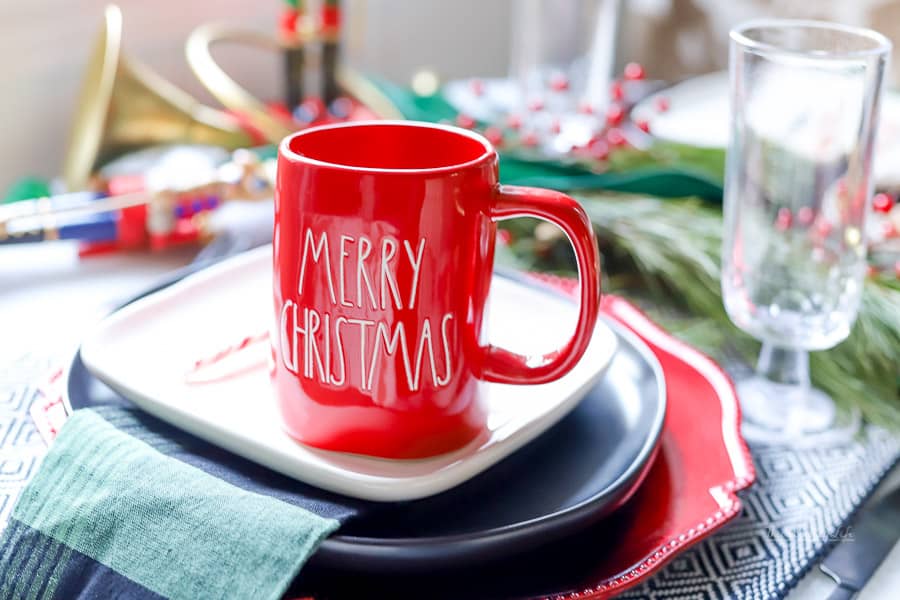 We're on a countdown to Christmas using our Rae Dunn Christmas mugs. Get inspired with our Rae Dunn Advent Christmas countdown! 