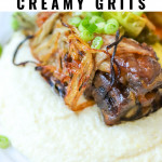 Grits is a staple in our household, but only if they are made a certain way. We're sharing how we make Three Cheese Creamy Grits, a savory southern recipe that is always a huge hit for a brunch idea!