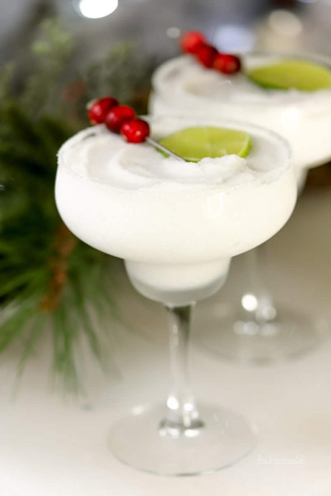 Peppermint everything is always fun to enjoy during the holiday season. And when you add peppermint, tequila, and coconut, you get our Frozen Peppermint Coconut Margarita. Take the edge off this Christmas; we got you.