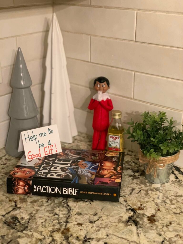 black elf on the shelf ideas