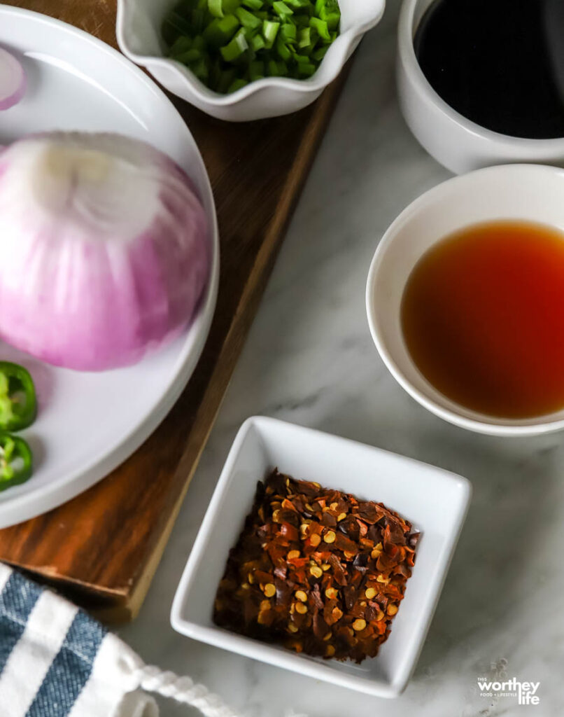 ingredients for a chicken pho recipe