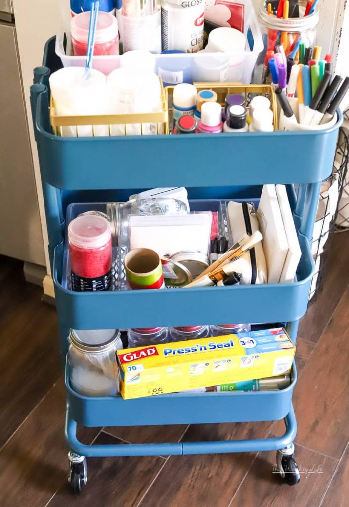 DIY Cart Organization