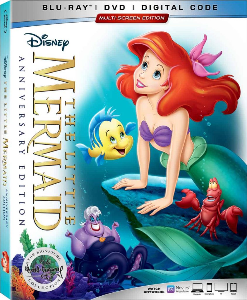 The Little Mermaid DVD release