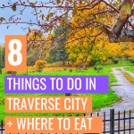 Are you planning a getaway to one of Michigan's popular destination spots, Traverse City, Michigan? Find out the best places to eat, things you can't miss, and where to stay.