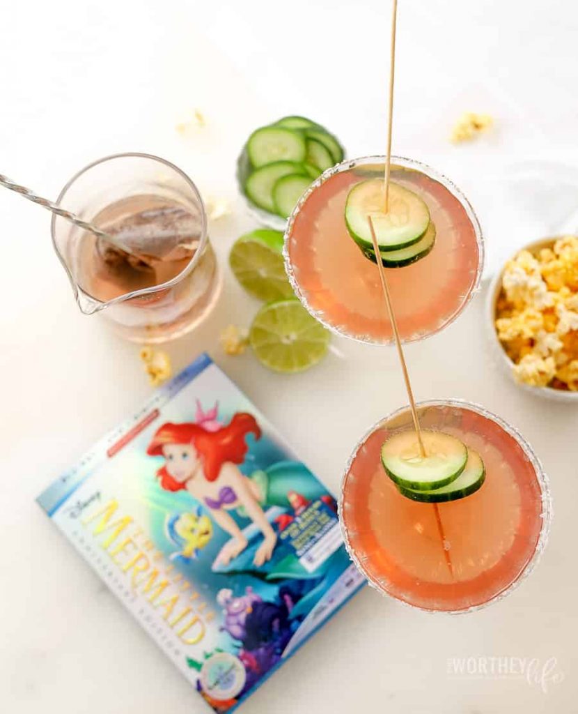 The Little Mermaid Mocktail