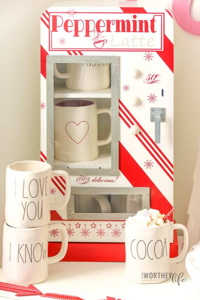 Hot Cocoa Bar Display