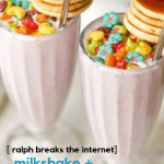 Looking for a Milkshake + Pancakes recipe based on Disney's Ralph Breaks the Internet movie? I'm sharing a super easy one you can make down below, plus the digital copy of this movie is now available, with the DVD copy coming out on February 26th.