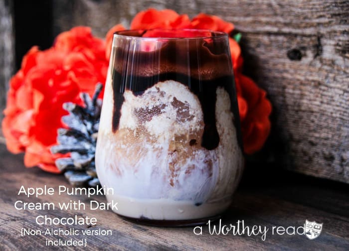 Apple Pumpkin Cream with Dark Chocolate
