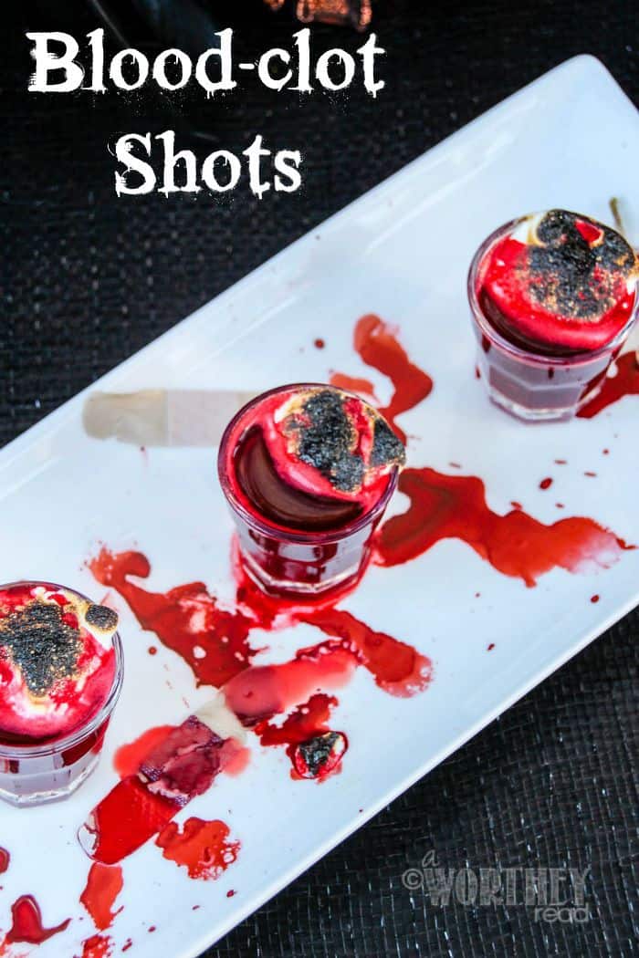 Blood-Clot Shots | Halloween Drink