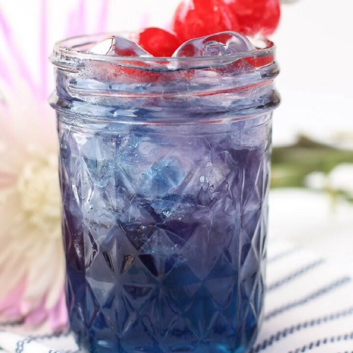 Blueberry Lemonade Mocktail