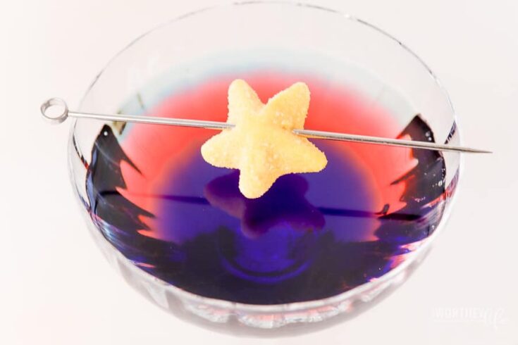Captain Marvel Star Cocktail