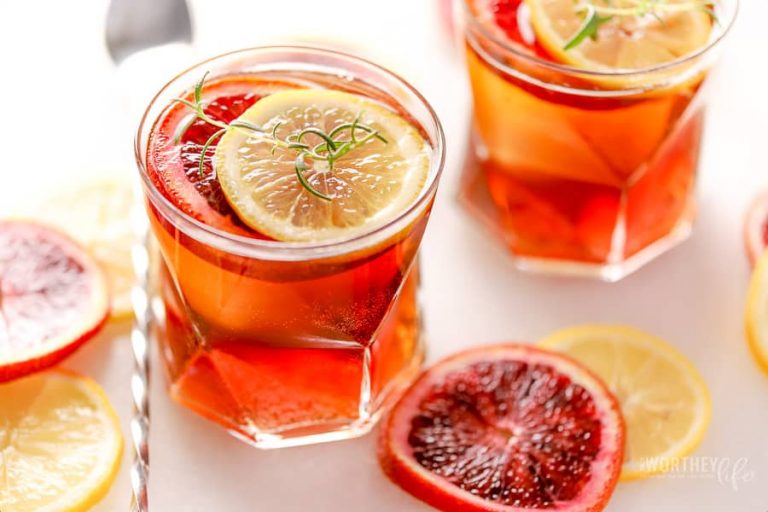 Citrus Rye Honey Cocktail