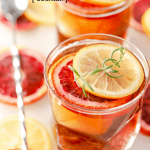 With the new Coca-Cola® Orange Vanilla available now, I've created a Citrus Rye Honey Cocktail with this new flavor. Made with honey, rye, orange bitters, and orange curacao, this will be a cocktail you will want to add to your summer playlist of drinks. 