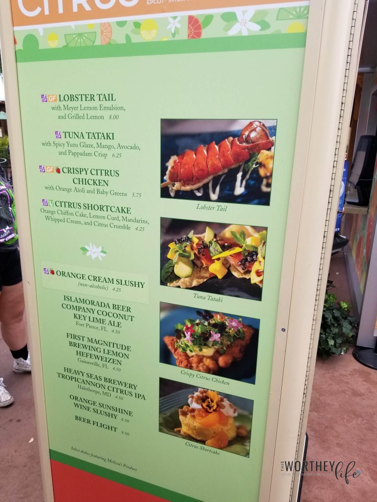 Best food to eat at Epcot's Flower and Garden Festival