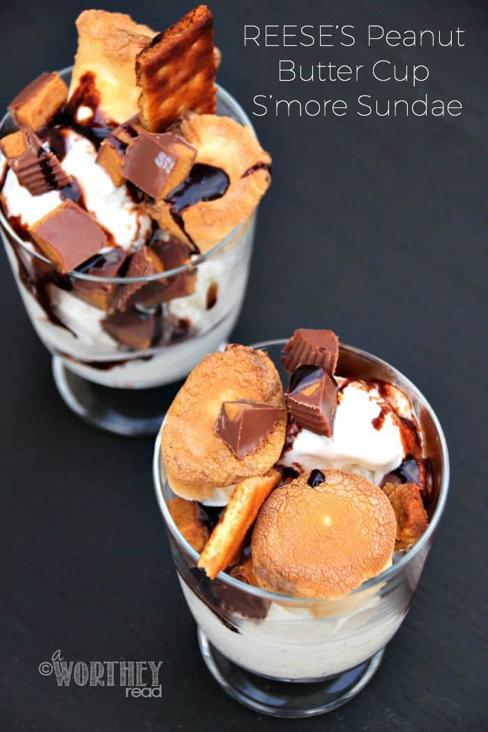 peanut butter cup sundae
