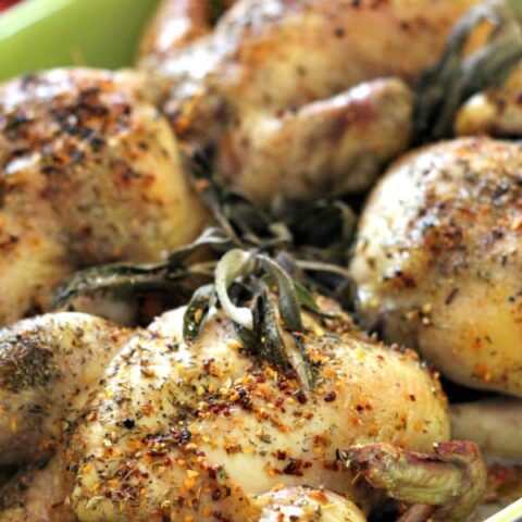 Stuffed Cornish Hens Recipe