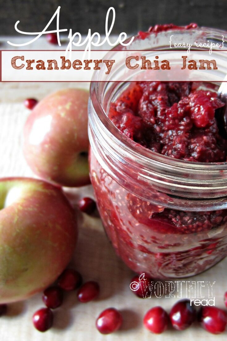 Apple Cranberry Chia Seed Ja
