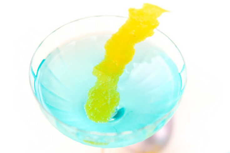 Easter Cocktail Idea | Blue Sunday Cocktail
