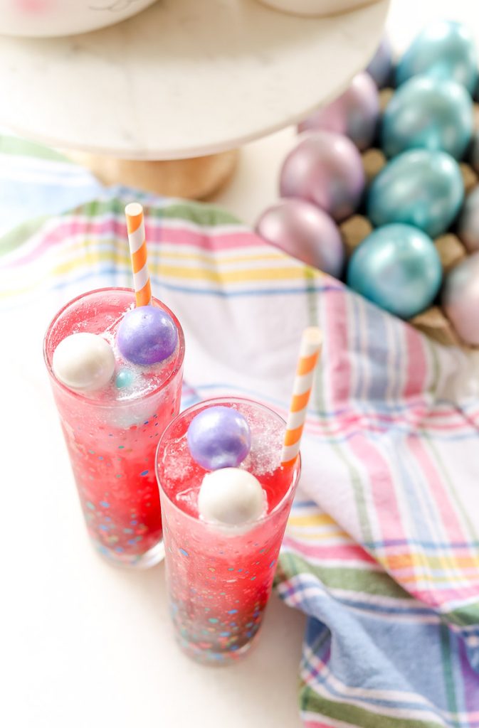 Celebrate with our Easter mocktail this year. A beautiful and sweet mocktail that's perfect for Easter, spring brunch, baby showers, or just because you want a sweet new mocktail to try!