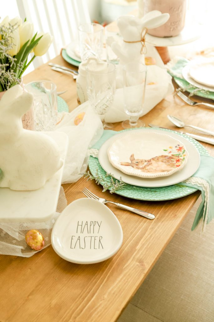 Easter Tablescape Idea