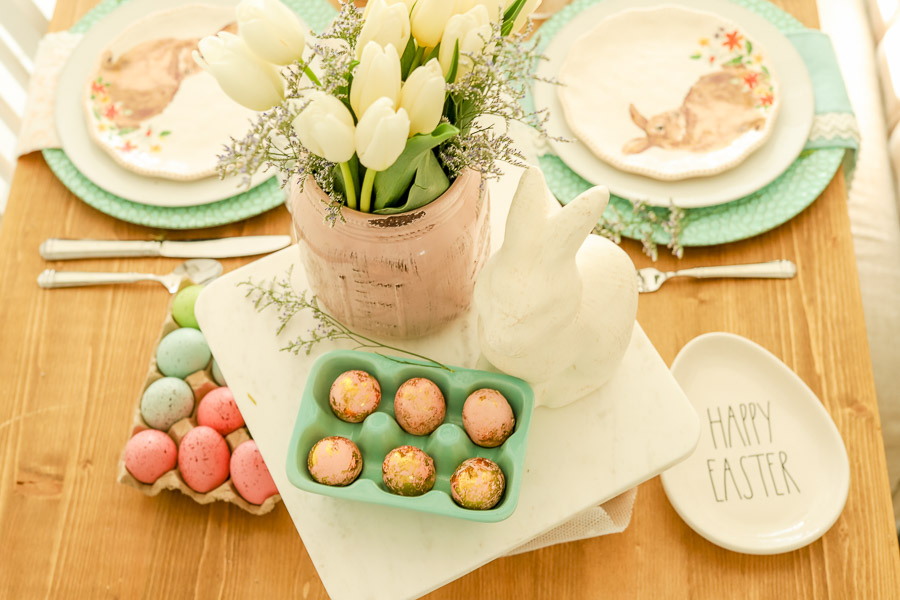 Pastel Easter Tablescape Idea | Create An Easter Dessert In Minutes