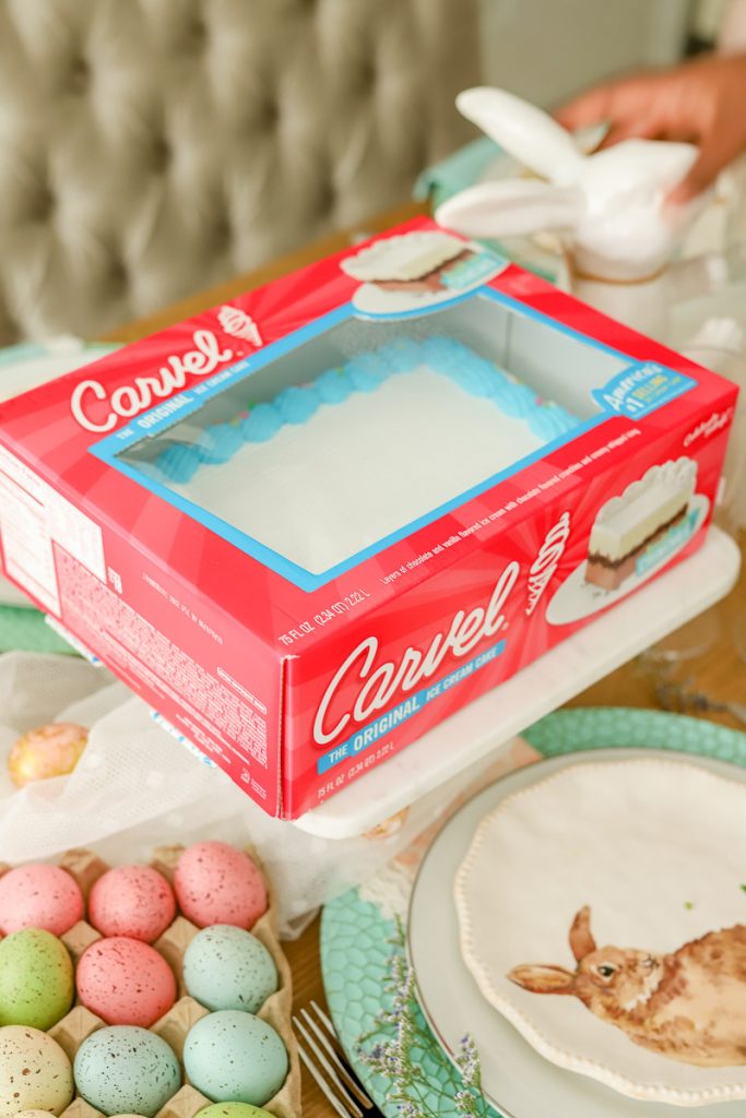 Here's how we hacked an ice cream cake for Easter