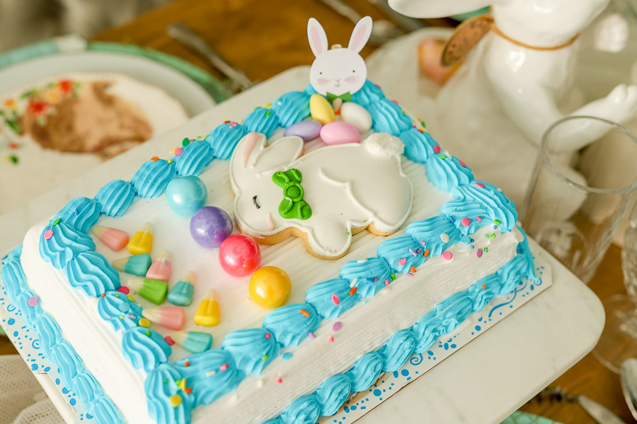 Here's how we hacked an ice cream cake for Easter