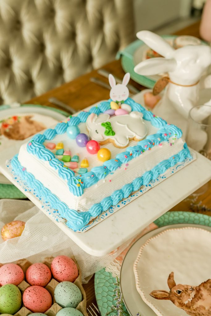 Here's how we hacked an ice cream cake for Easter