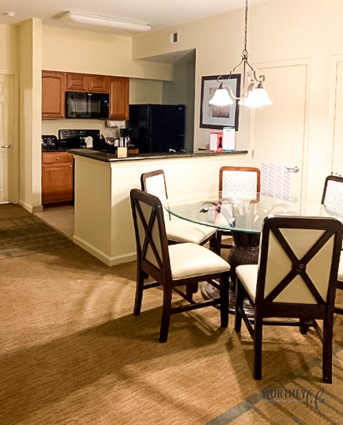 Spacious Family Suites - great for teens at Lake Buena Vista Resort Village and Spa