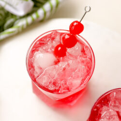 Rose Lemonade Mocktail idea