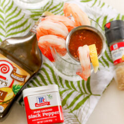 How to make Teriyaki + Black Pepper Shrimp Cocktail
