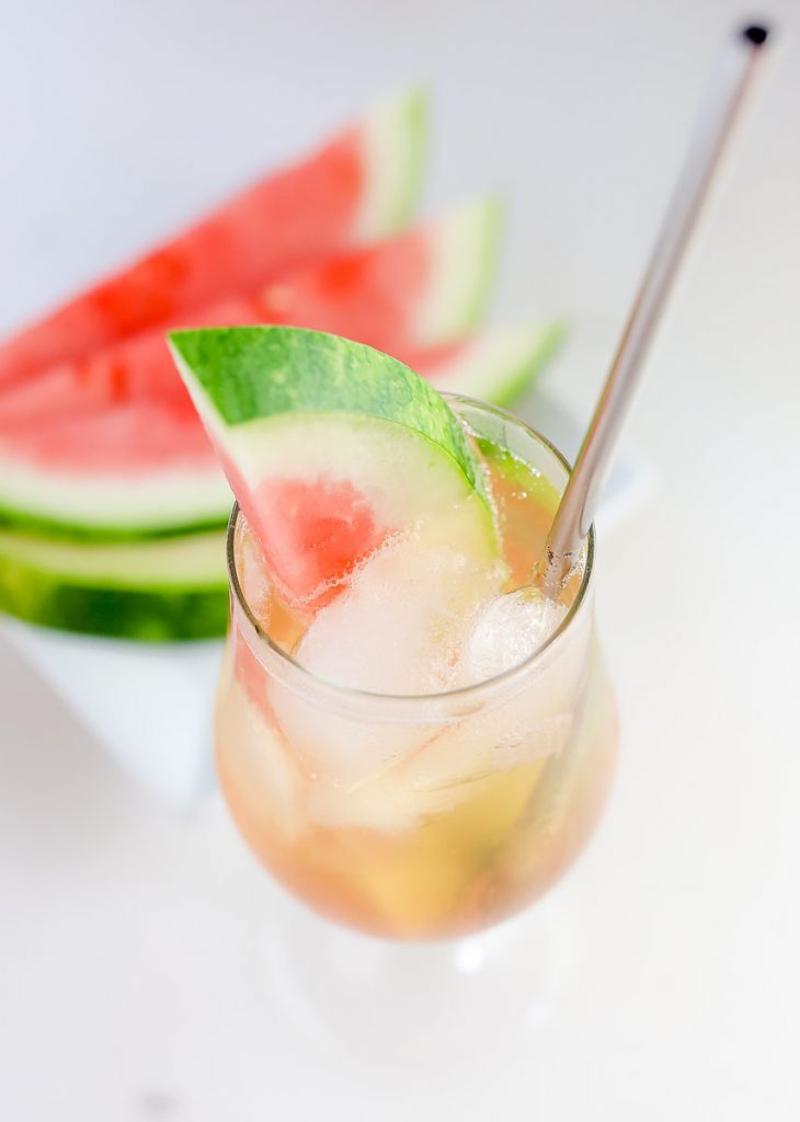 Watermelon Bourbon Tonic