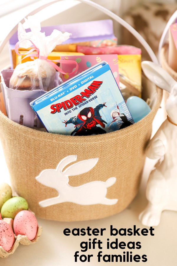Celebrate Easter together as a family. We're sharing Easter gift ideas for families, as well as Easter basket gift ideas for teens. Plus, SPIDER-MAN: INTO THE SPIDER-VERSE movie is now available on Digital, Blu-ray, DVD, and 4K Ultra HD. 