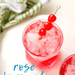 Get ready for summer lemonade by creating our Rose Lemonade Mocktail recipe. With a bit of rose simple syrup, lemonade, and soda, this mocktail will be great to serve at a summer party! 
