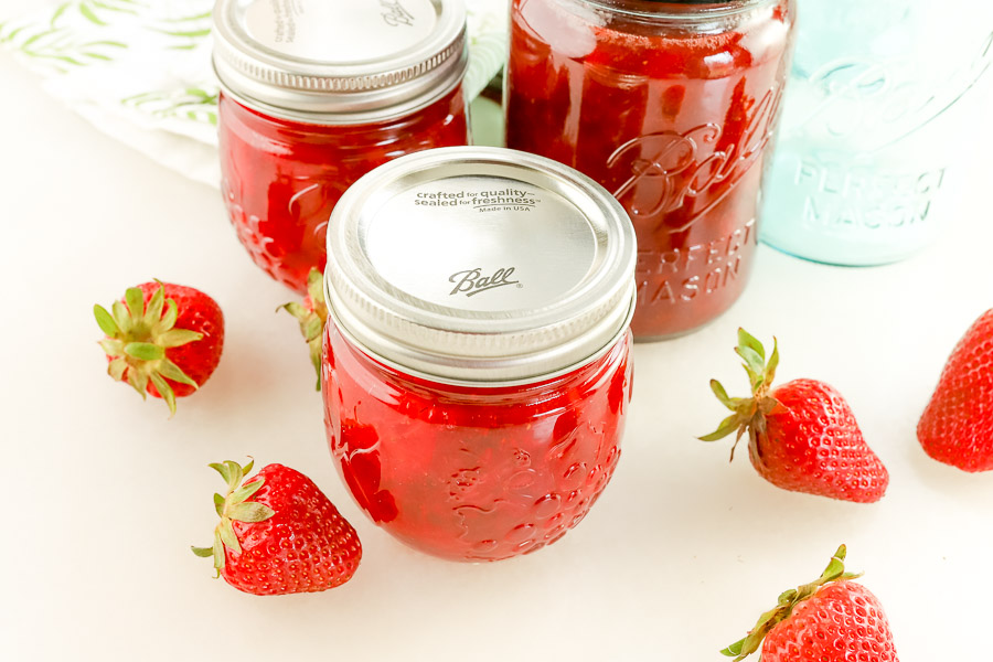 Strawberry Jam With Pectin Recipe Made In The Instant Pot
