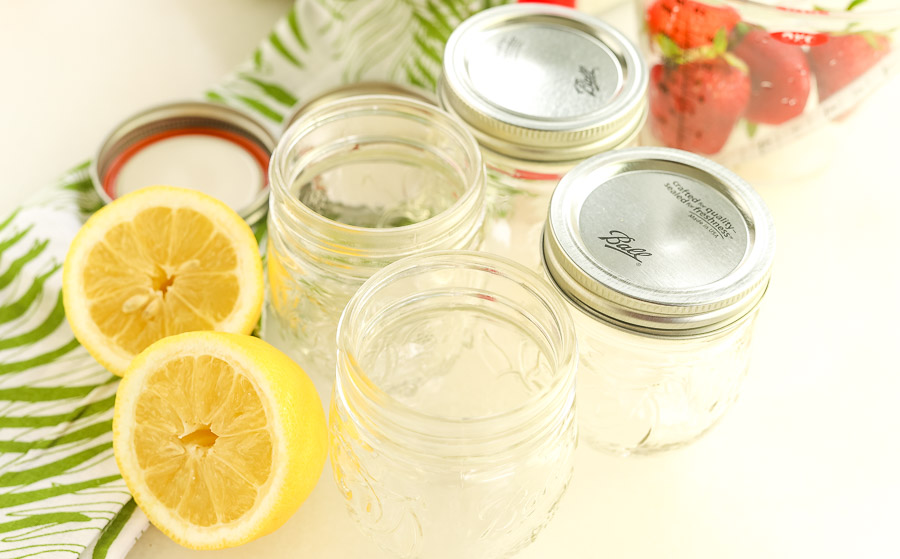 Super Easy Strawberry Preserves