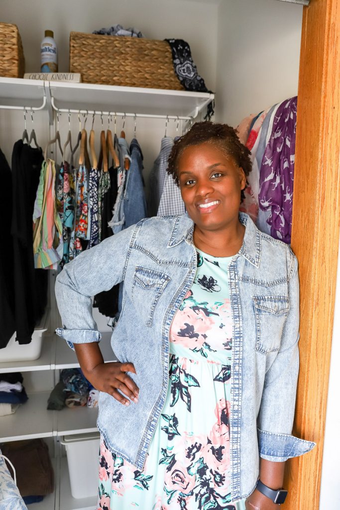 Tips on purging your small closet