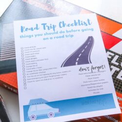Things you should know before going on a road trip printable