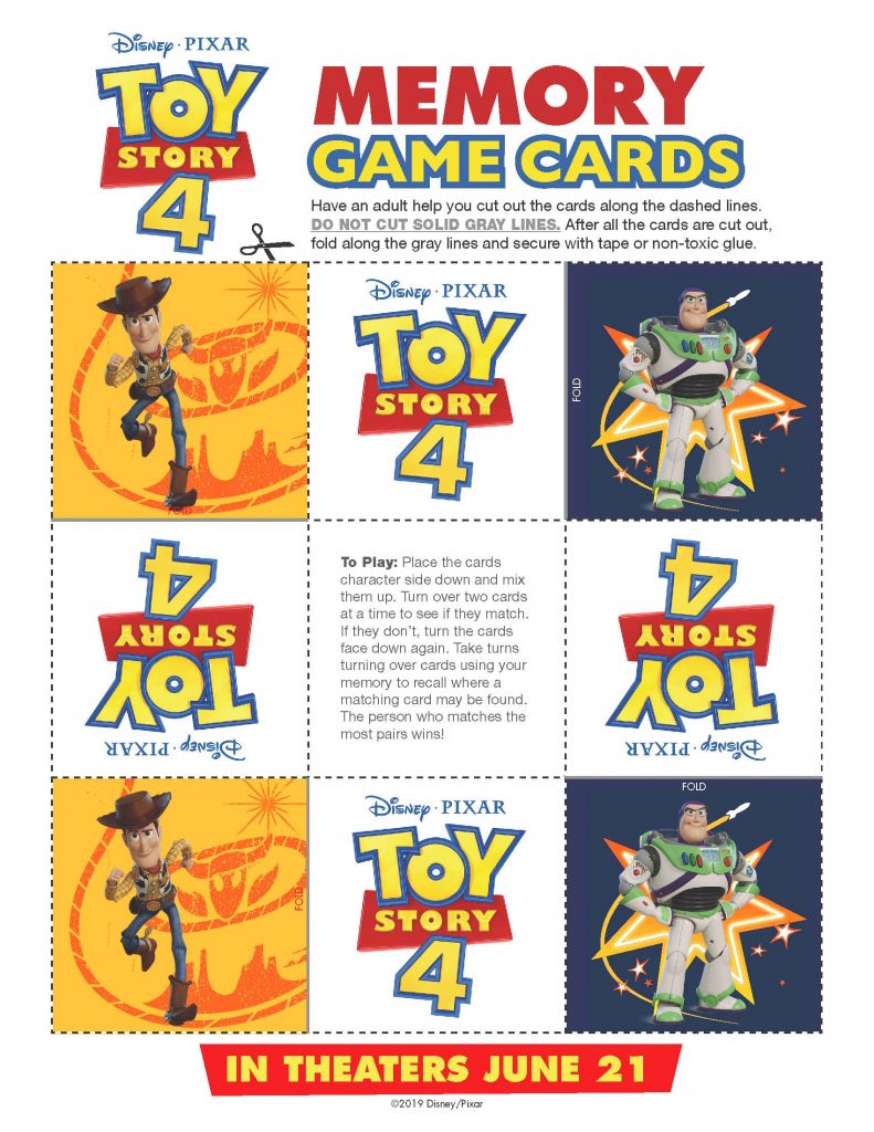 FREE Toy Story 4 printables for a party