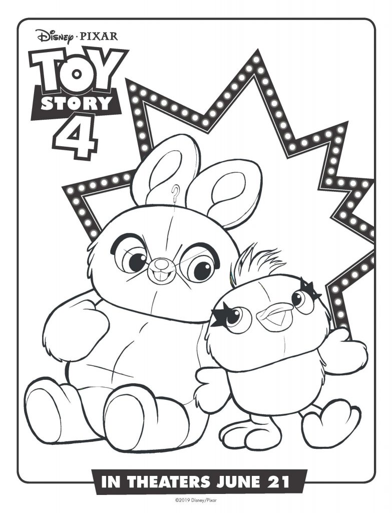 Toy Story FREE printable coloring sheets