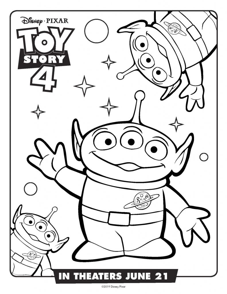 Toy Story FREE printable coloring sheets