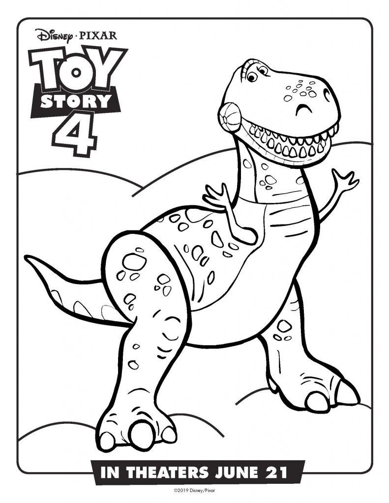 Toy Story FREE printable coloring sheets